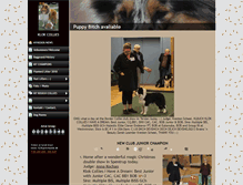 Tablet Screenshot of klok-collies.dk